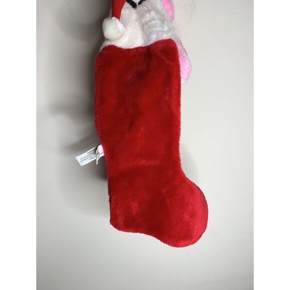 Energizer Battery Plush Christmas Bunny Stocking Large Playing the Drum 1993 - Picture 12 of 12